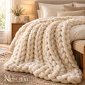 Chunky Knit Blanket - main view