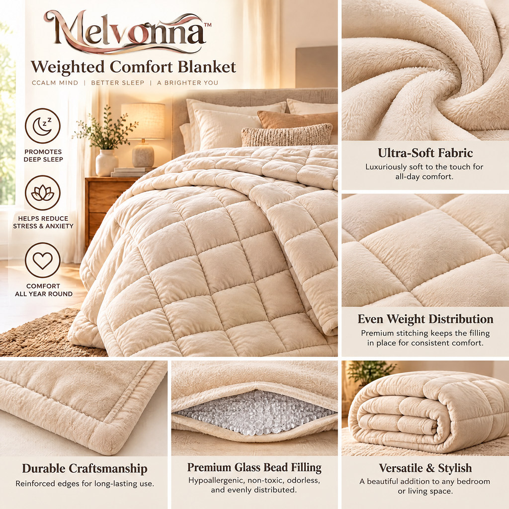 Weighted Comfort Blanket - details