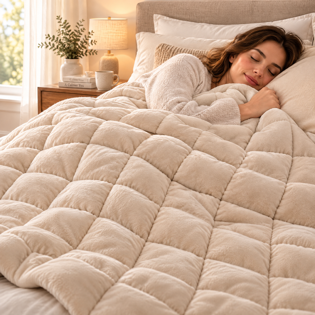 Weighted Comfort Blanket - lifestyle