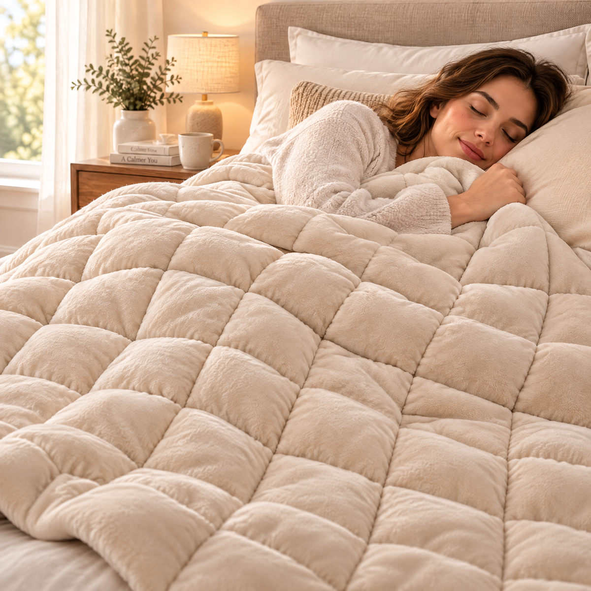 Weighted Comfort Blanket - lifestyle