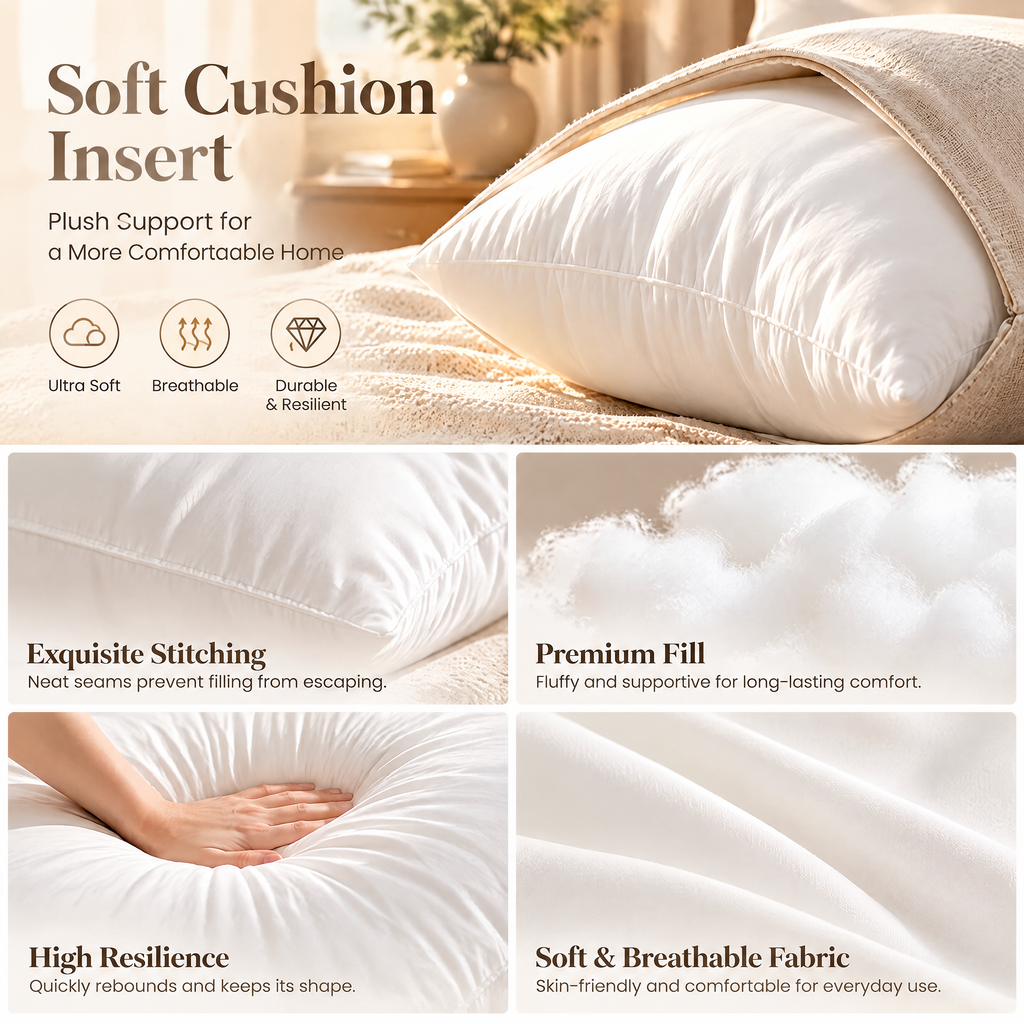 Soft Cushion Insert - details