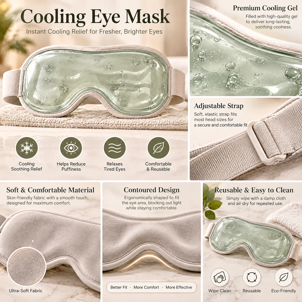 Cooling Eye Mask - details